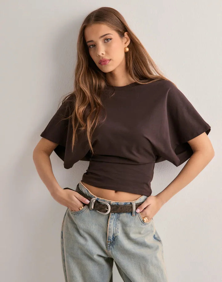 Mia | Wide sleeve casual tee for everyday wear