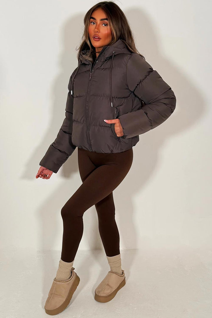 Dalia | Women’s hooded puffer jacket