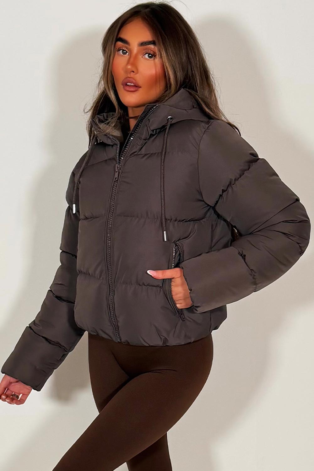 Dalia | Women’s hooded puffer jacket