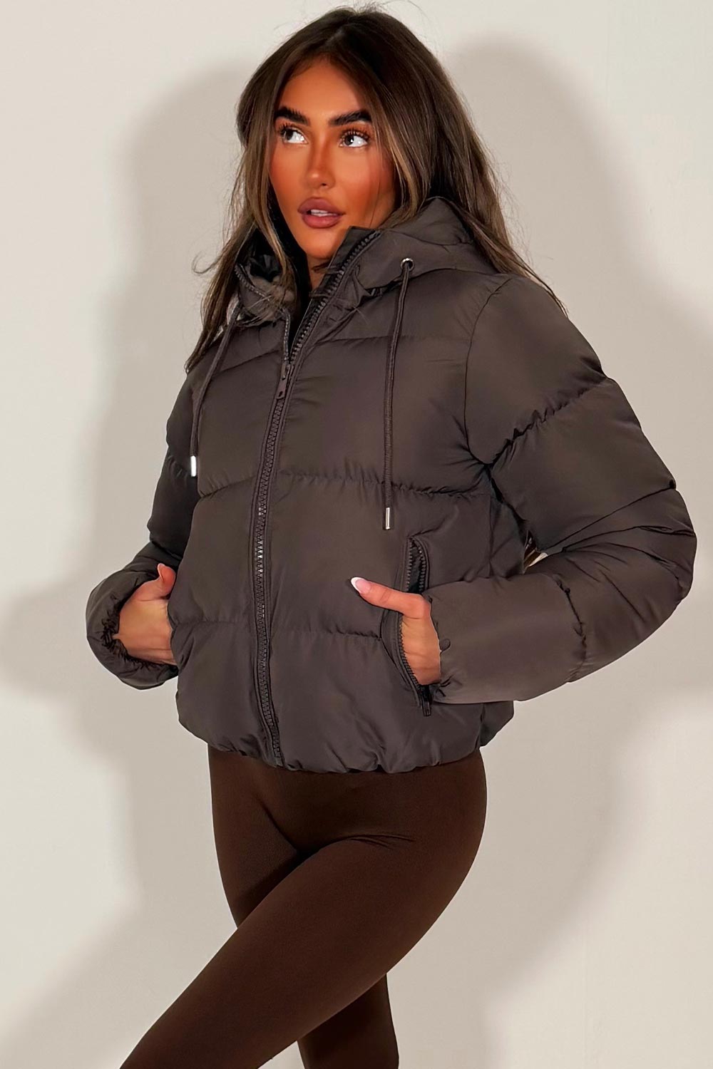 Dalia | Women’s hooded puffer jacket