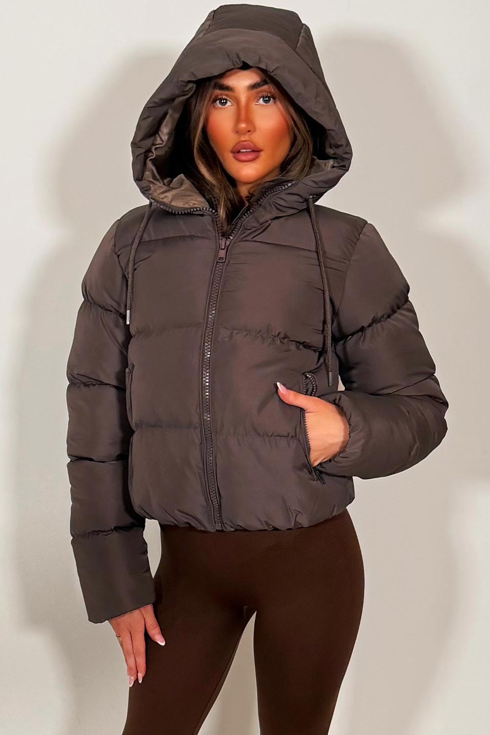 Dalia | Women’s hooded puffer jacket