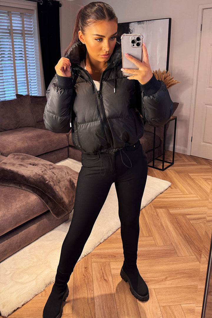 Kahlani | Women’s puffer jacket with detachable hood