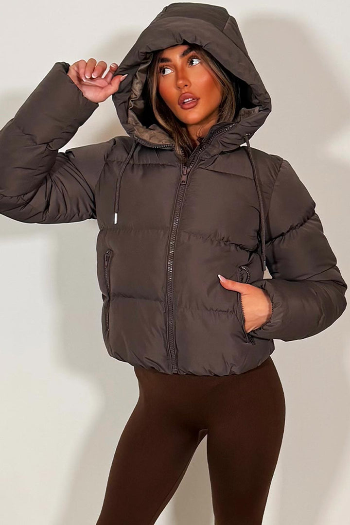 Dalia | Women’s hooded puffer jacket