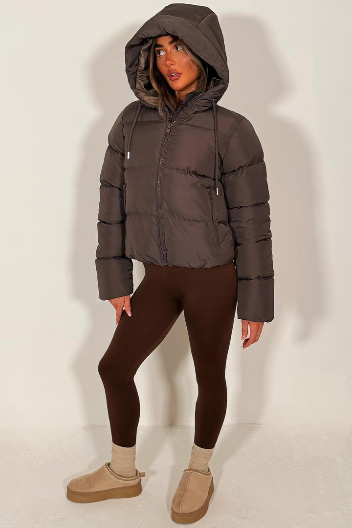 Dalia | Women’s hooded puffer jacket