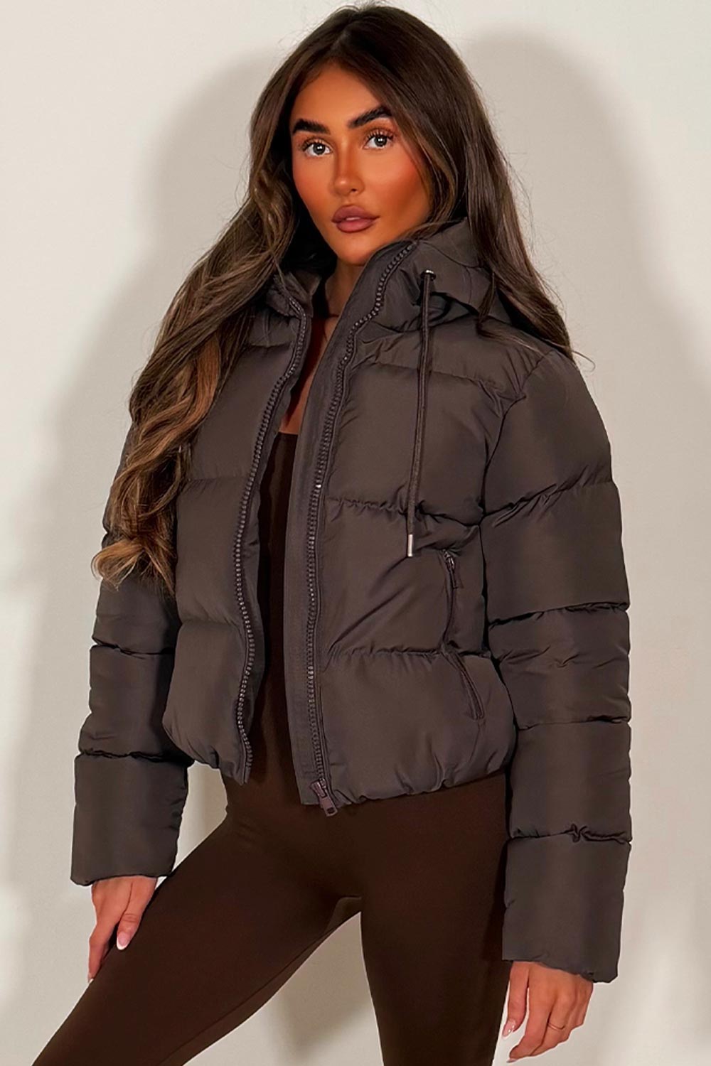 Dalia | Women’s hooded puffer jacket