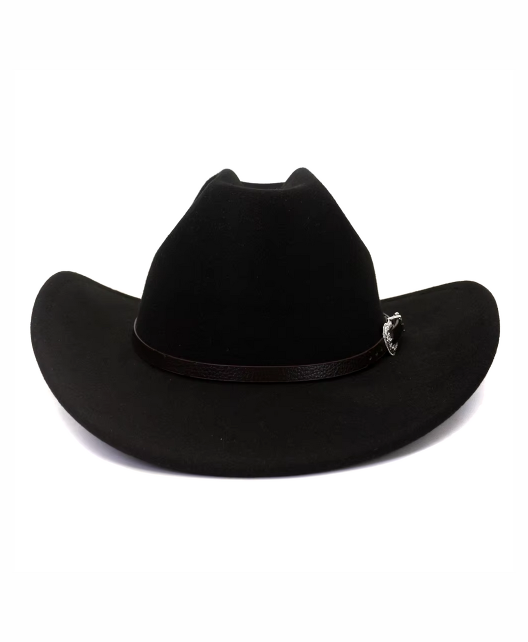 Rizza | Women's cowboy felt hat with silver buckle detail