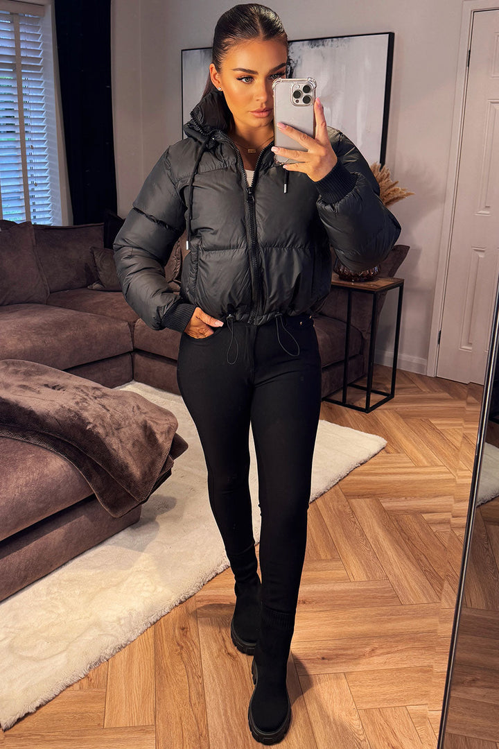 Kahlani | Women’s puffer jacket with detachable hood