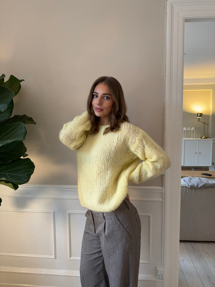 Adeline | Women’s knit sweater with draped design