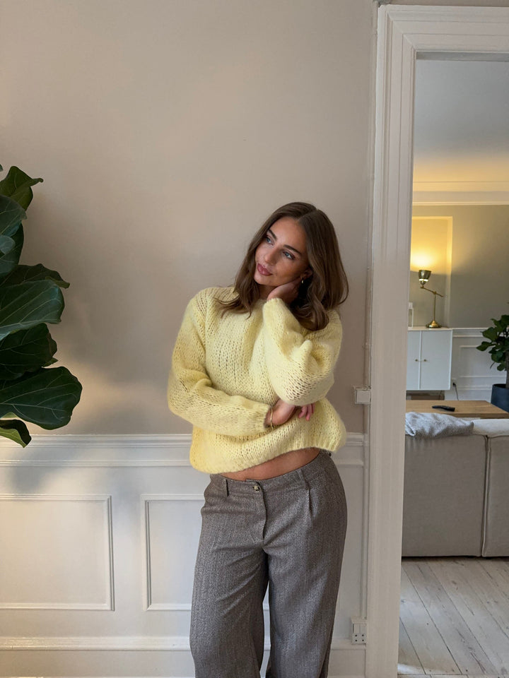 Adeline | Women’s knit sweater with draped design