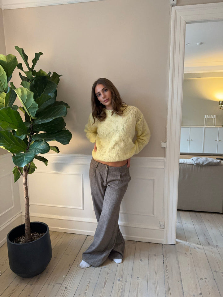 Adeline | Women’s knit sweater with draped design