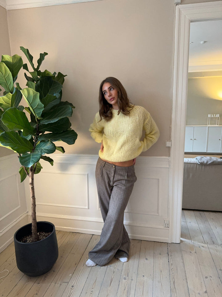 Adeline | Women’s knit sweater with draped design