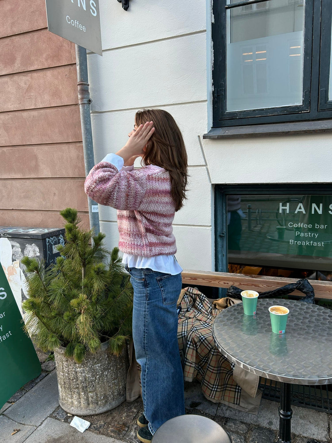 Mabel | Women’s knit sweater with striped design