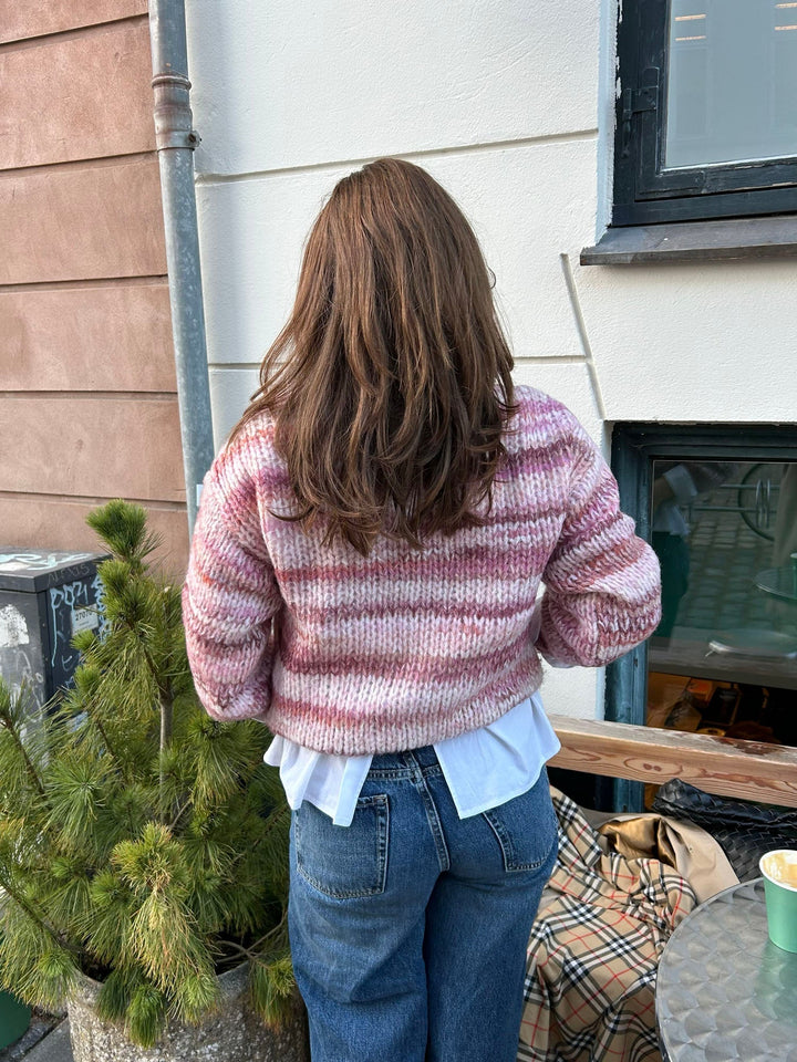 Mabel | Women’s knit sweater with striped design