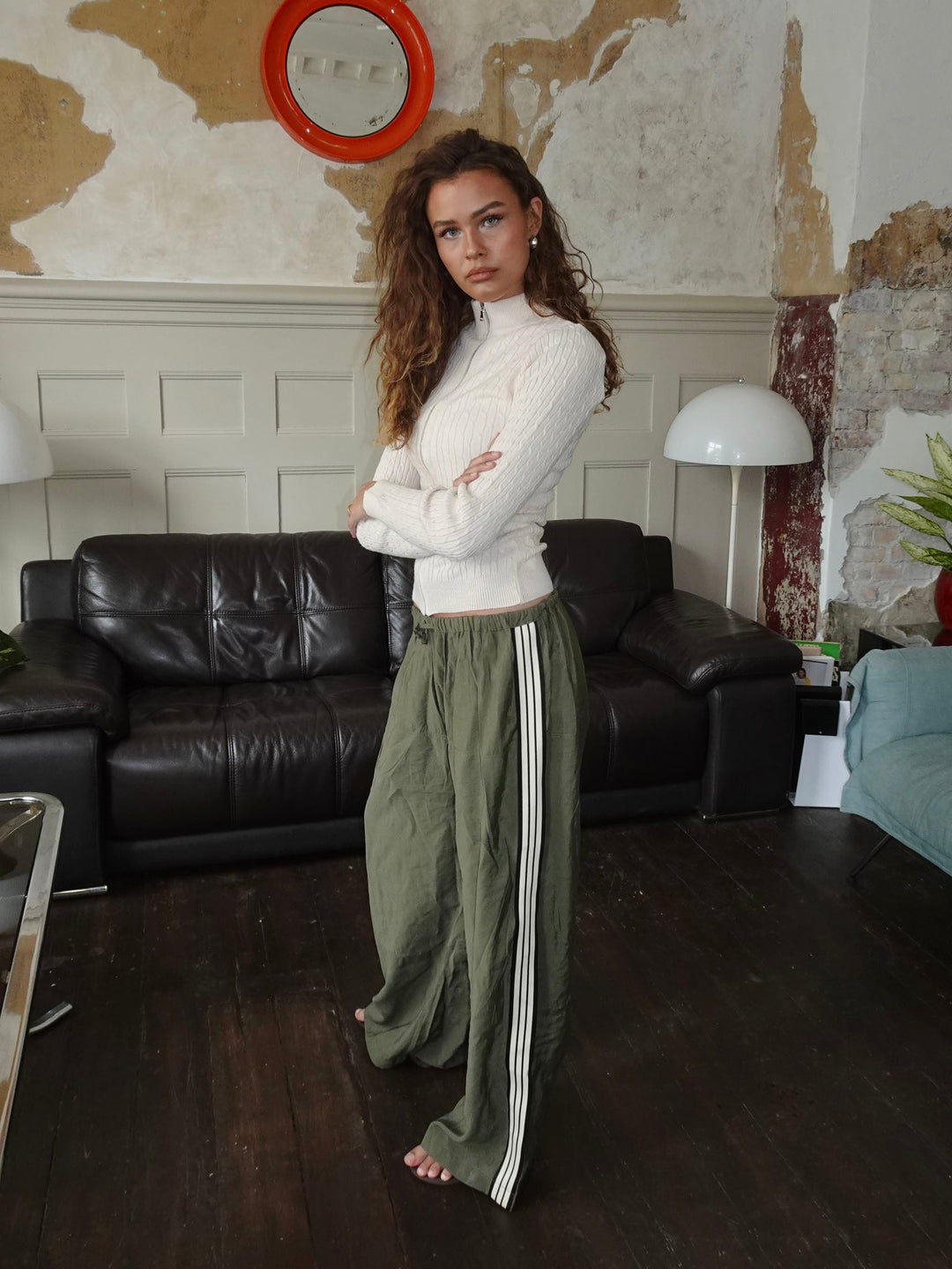 Camden | Women’s zip knit with high collar design