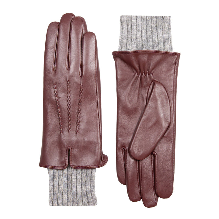 Kaizel  | Women’s winter gloves with knit cuffs and stitched detail