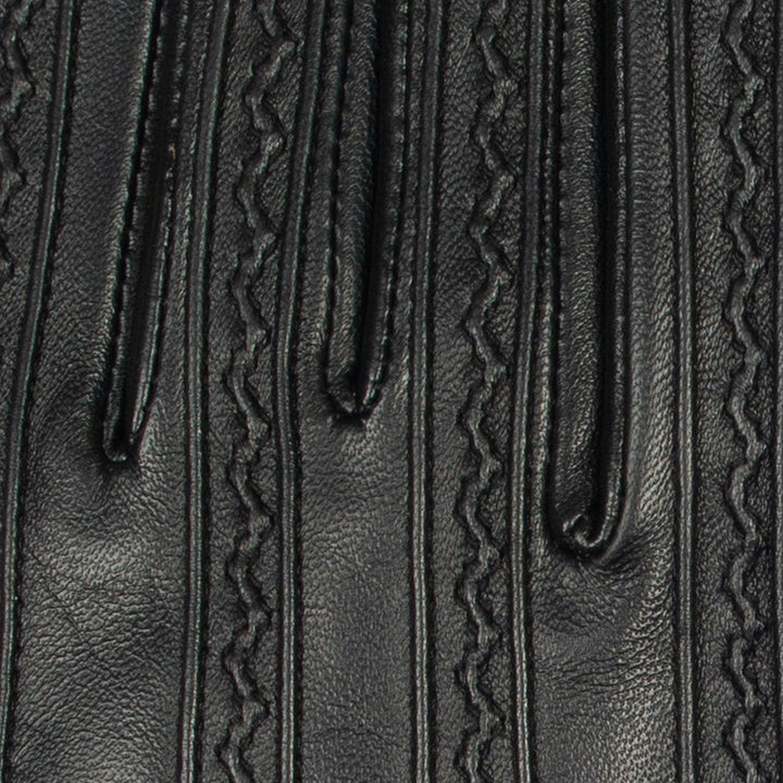 Melai | Women’s winter gloves with stitched design and gold detail