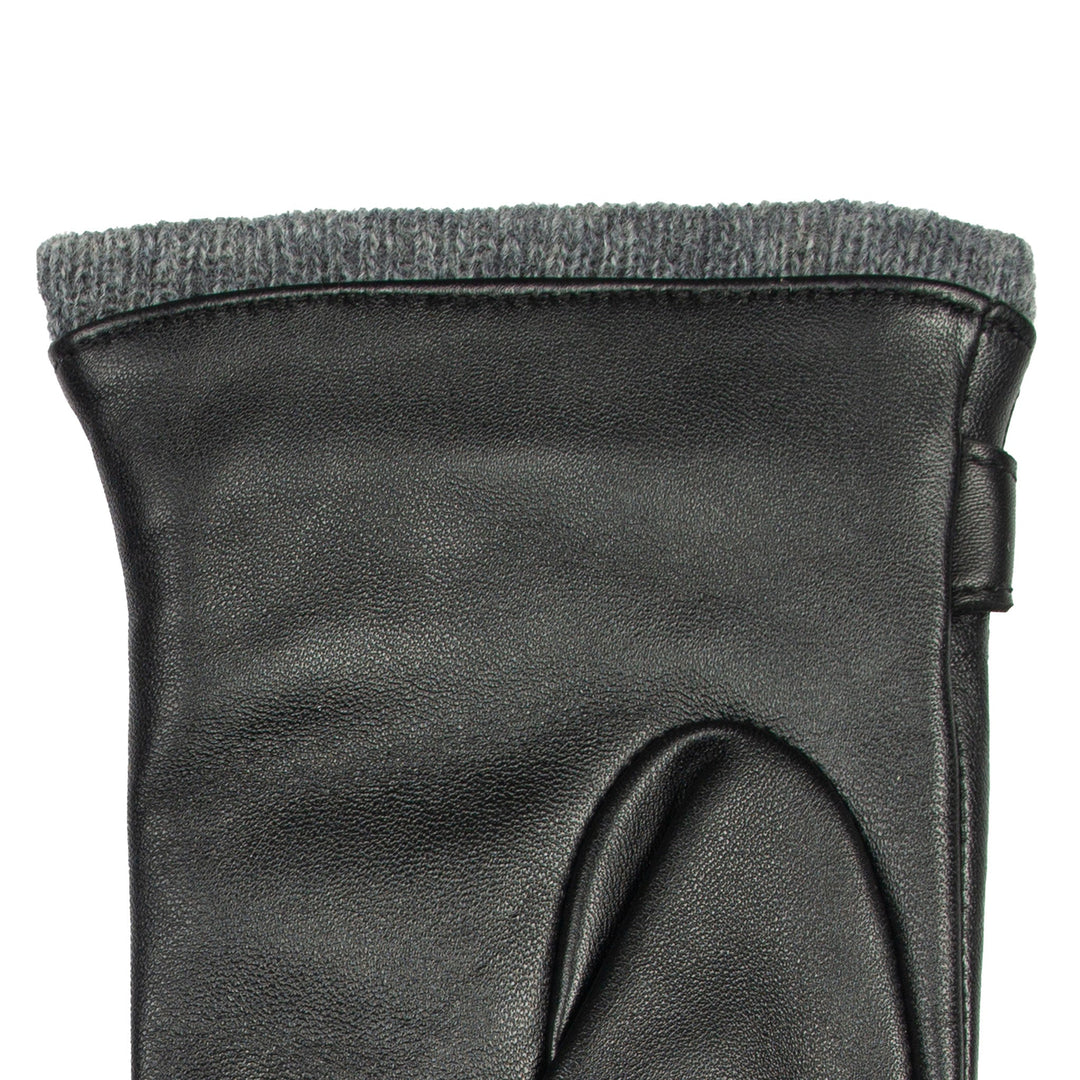 Melai | Women’s winter gloves with stitched design and gold detail